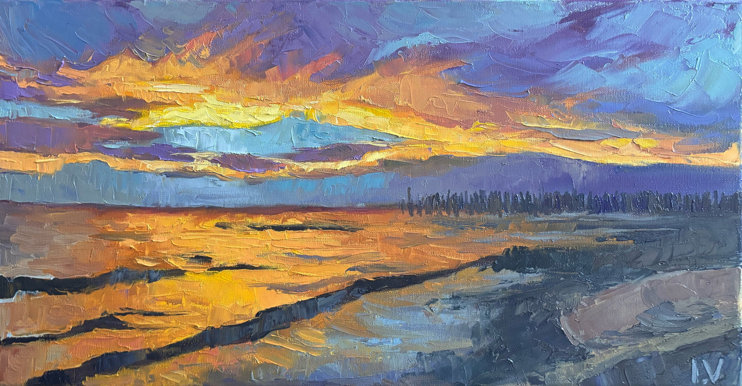 Palanga beach, 30x60 cm