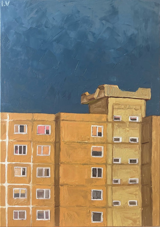 Kaunas blocks, 50x70 cm